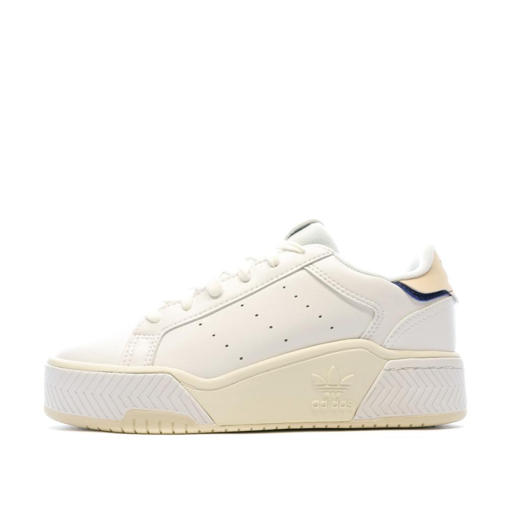 Adidas Baskets Blanches Femme Adidas Court Tourino Bold