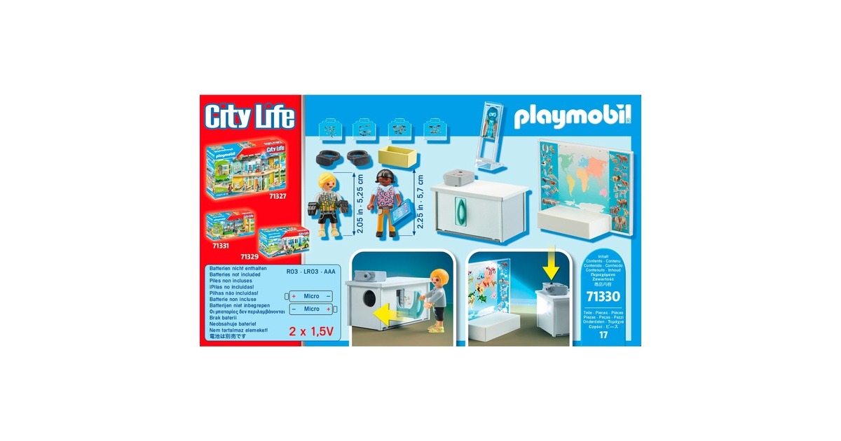 PLAYMOBILCity Life - Virtueel klaslokaal Constructiespeelgoed  (71330)