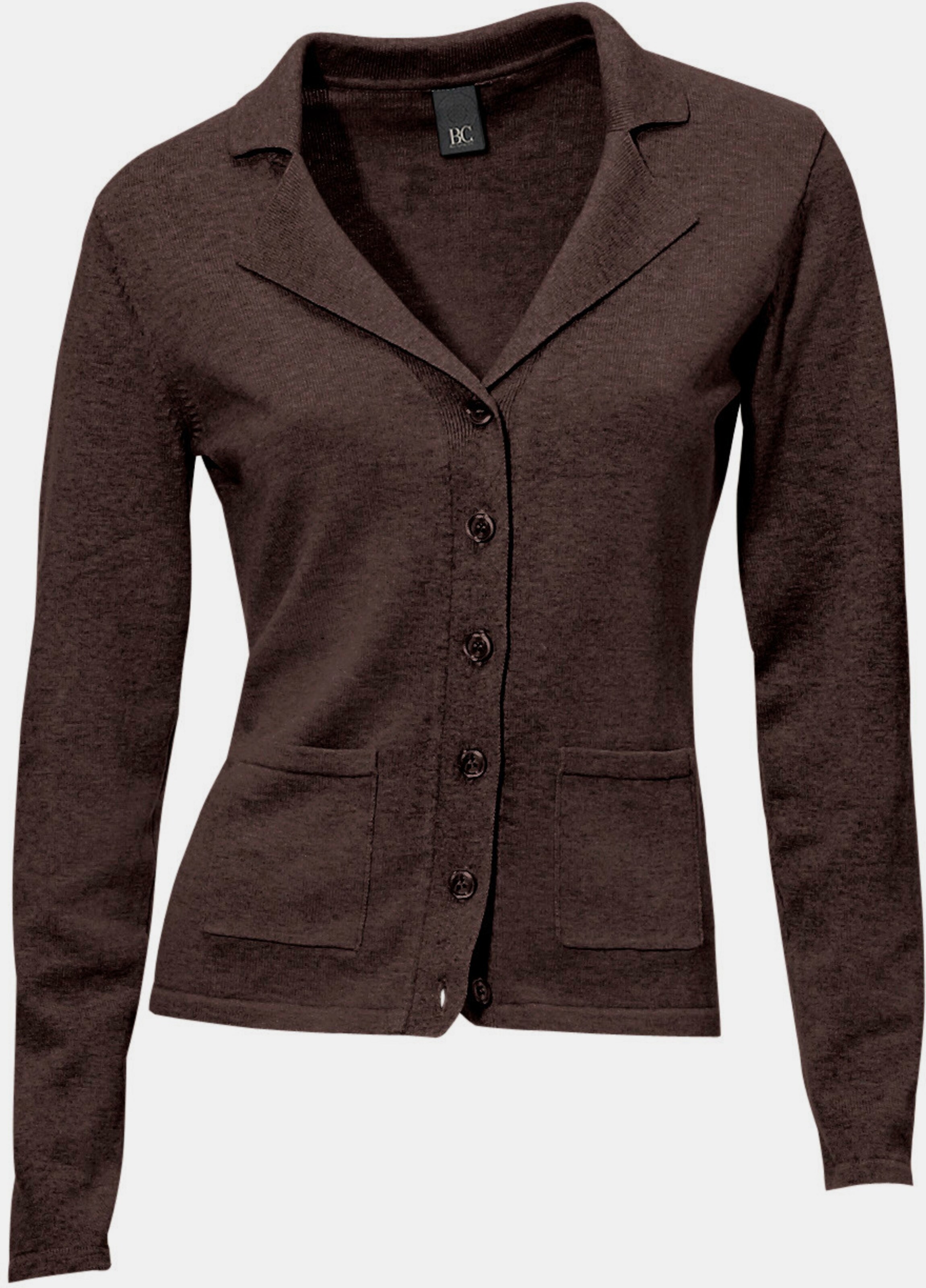 Feinstrickjacke