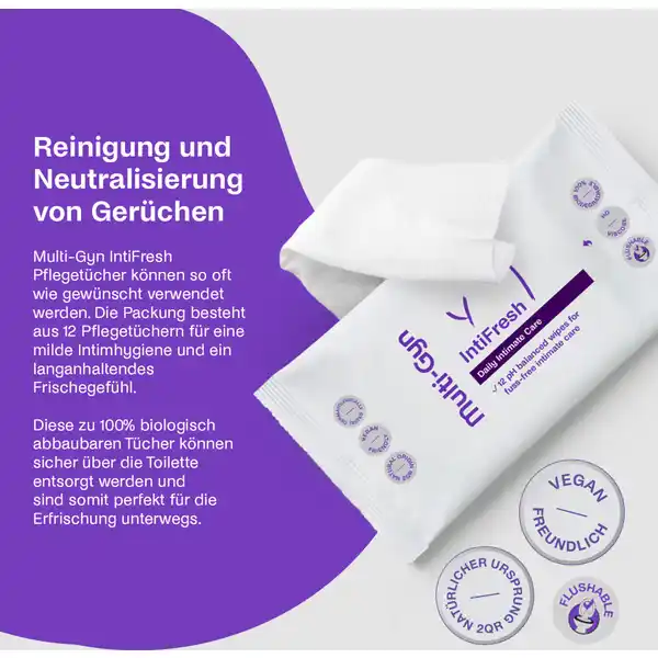 IntiFresh Feuchttücher