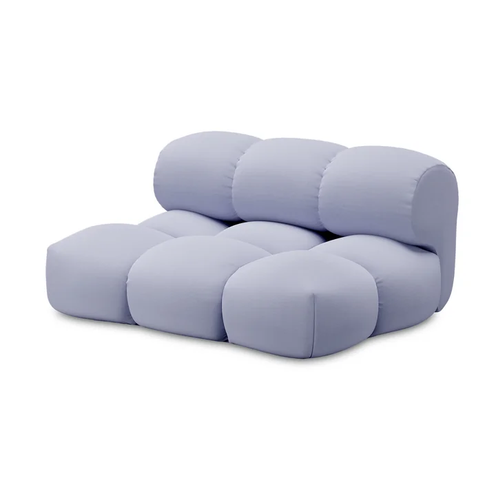 OUT Objekte unserer Tage - Sander Sofa Loveseat, fliederblau (Vidar 4 0723 by Kvadrat)