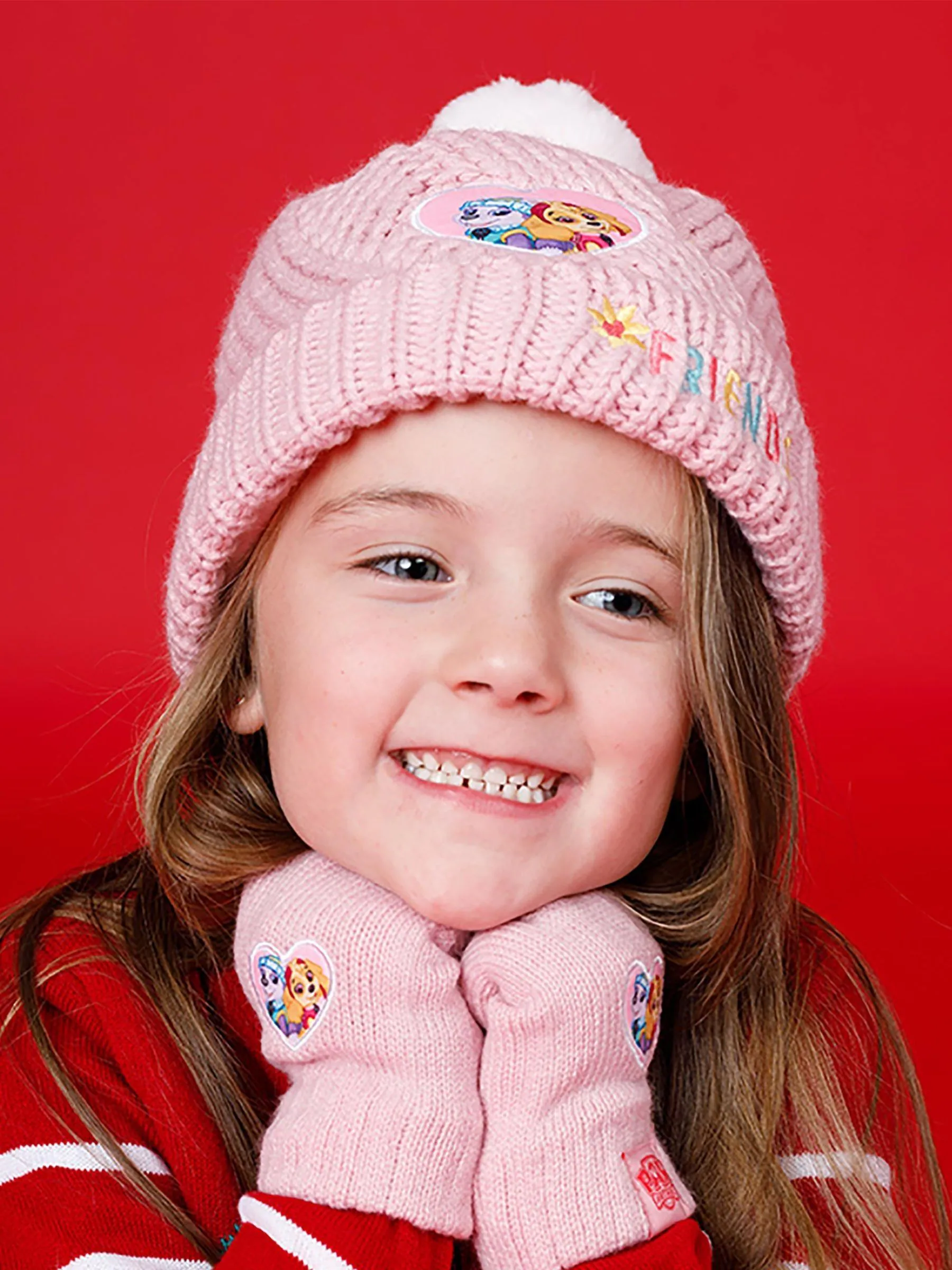 Vanilla Underground Paw Patrol wintermuts en sjaalset voor meisjes