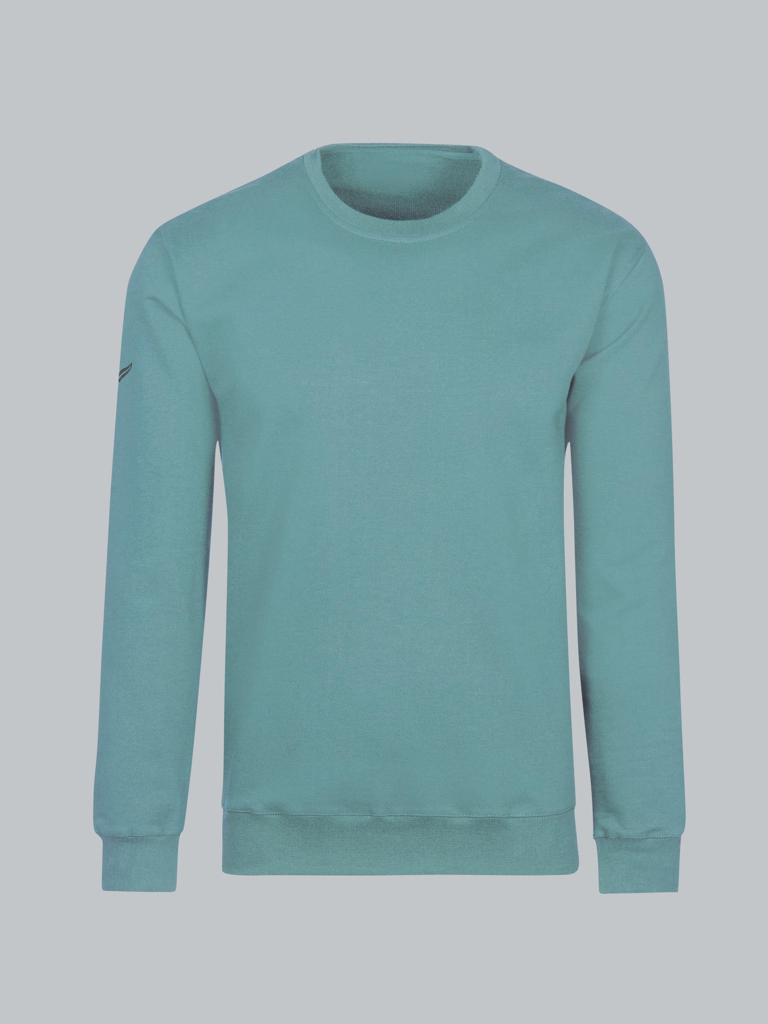 Sweatshirt aus Biobaumwolle Seegras