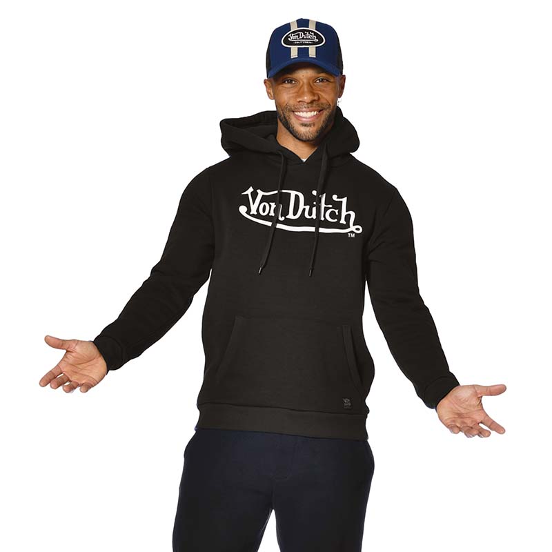 Von dutch - Sweat à capuche Logan Noir