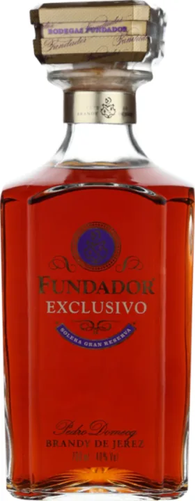 FUNDADOR BRANDY EXCLUSIVO 70CL