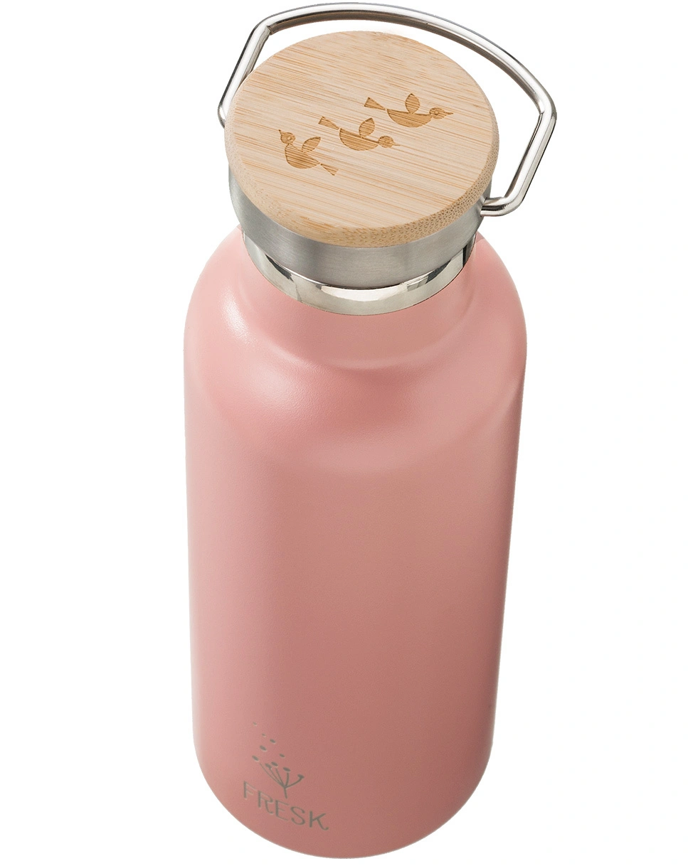 Thermosflasche NORDIC BIRDS (500ml) in rosa