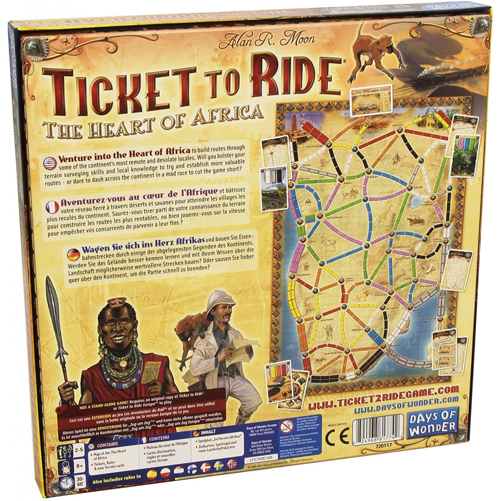 Les Aventuriers du Rail - Au Coeur de l'Afrique