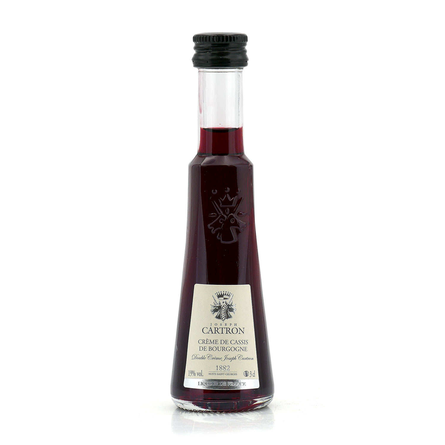 Mignonnette de crème de cassis double 19 % - Joseph Cartron