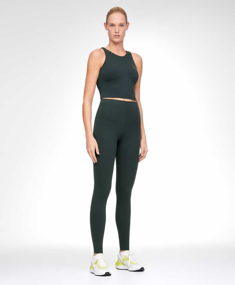 Leggings de compressão para controle do core até o tornozelo
