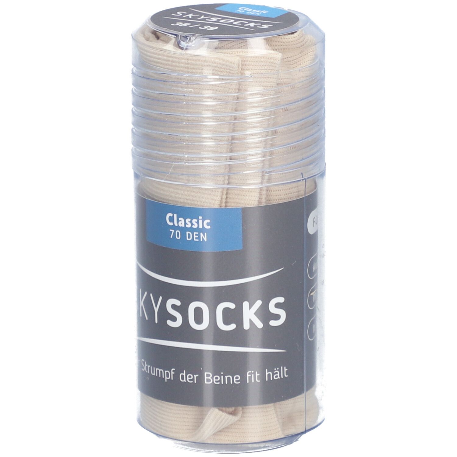 SKYSOCKS Classic 70den AD Gr. 38/39 Sand