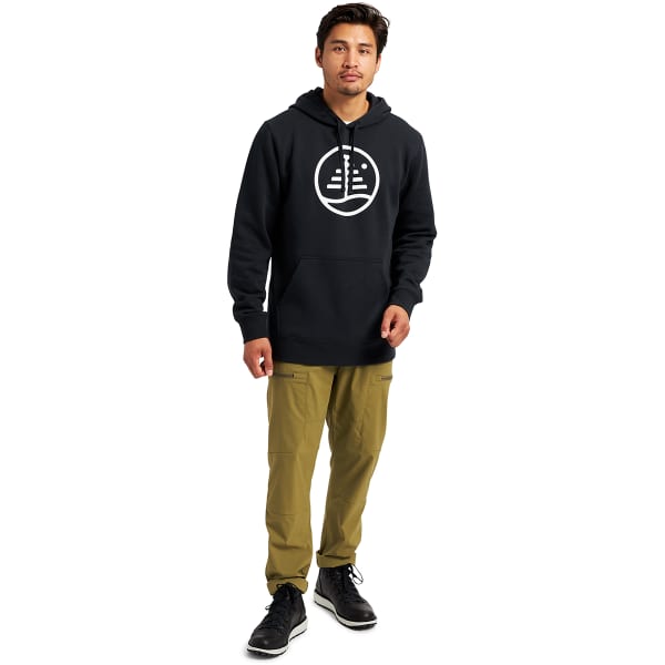 Sweat polaire snowboard BURTON M FAMILY TREE PULLOVER HOODIE TRUE BLACK