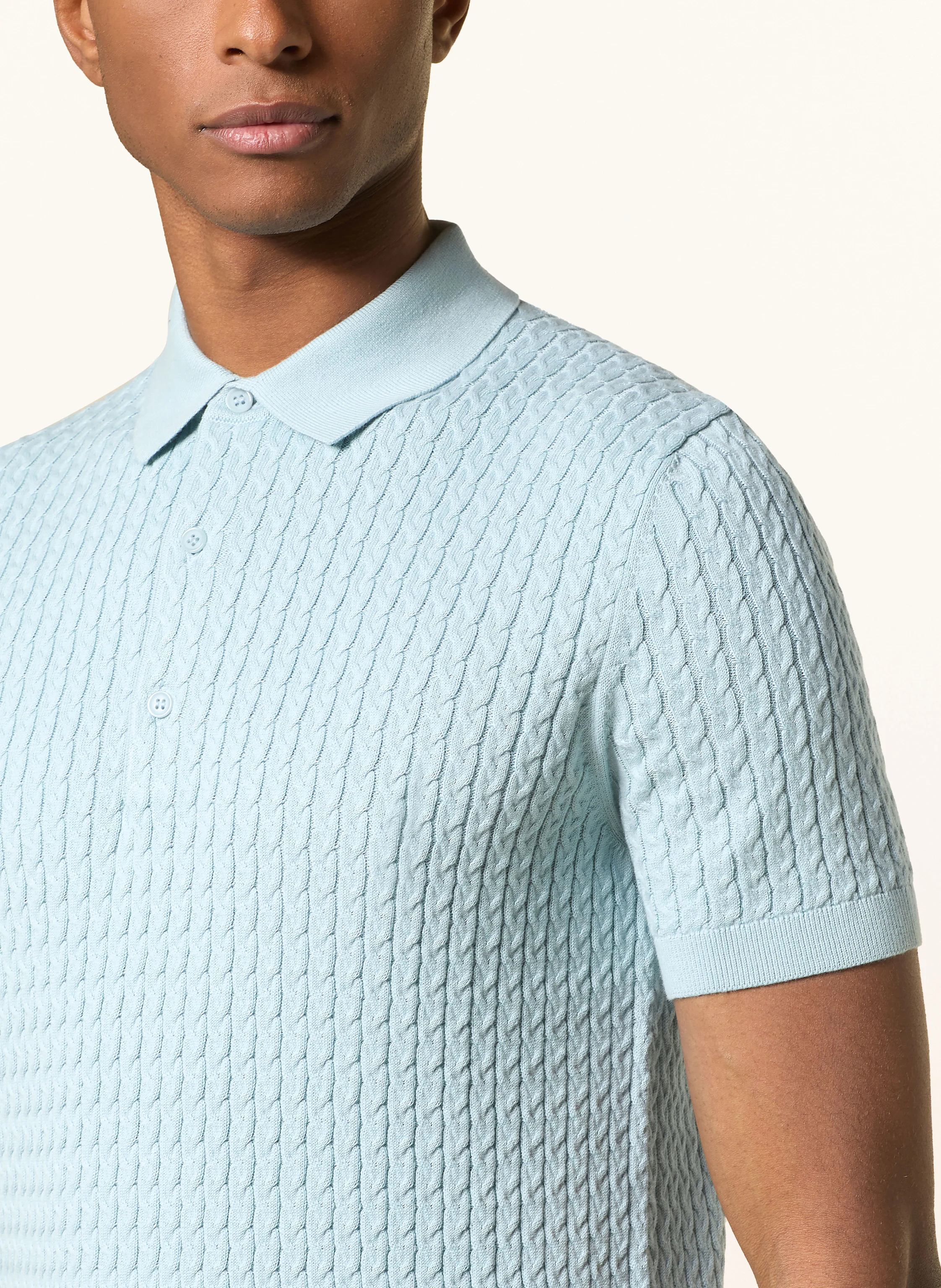 STRELLSON Strick-Poloshirt KITO