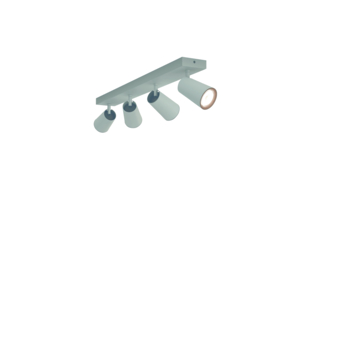 Philips Paisley opbouwspots wit 4x GU10 230V