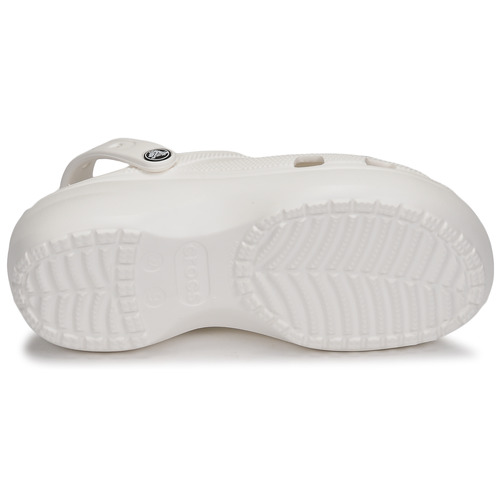 Crocs - CLASSIC PLATFORM CLOG W - Blanc