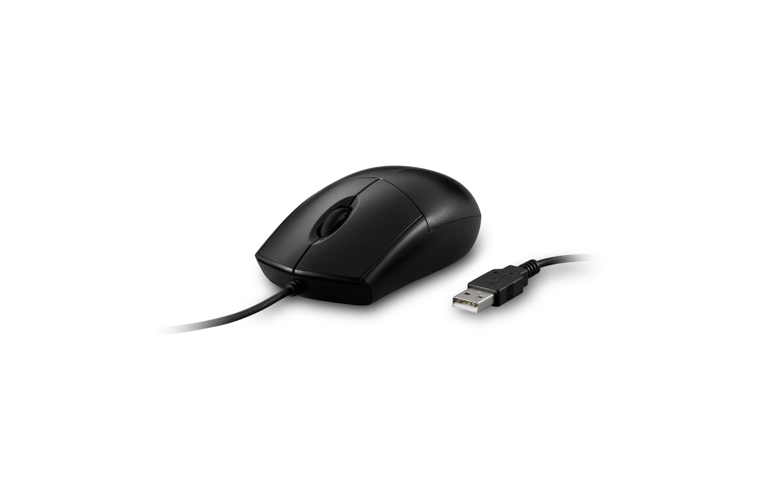 Maus Pro Fit Washable SchwarzAbwaschbare PC-Maus mit wasserdichten und robustem Design