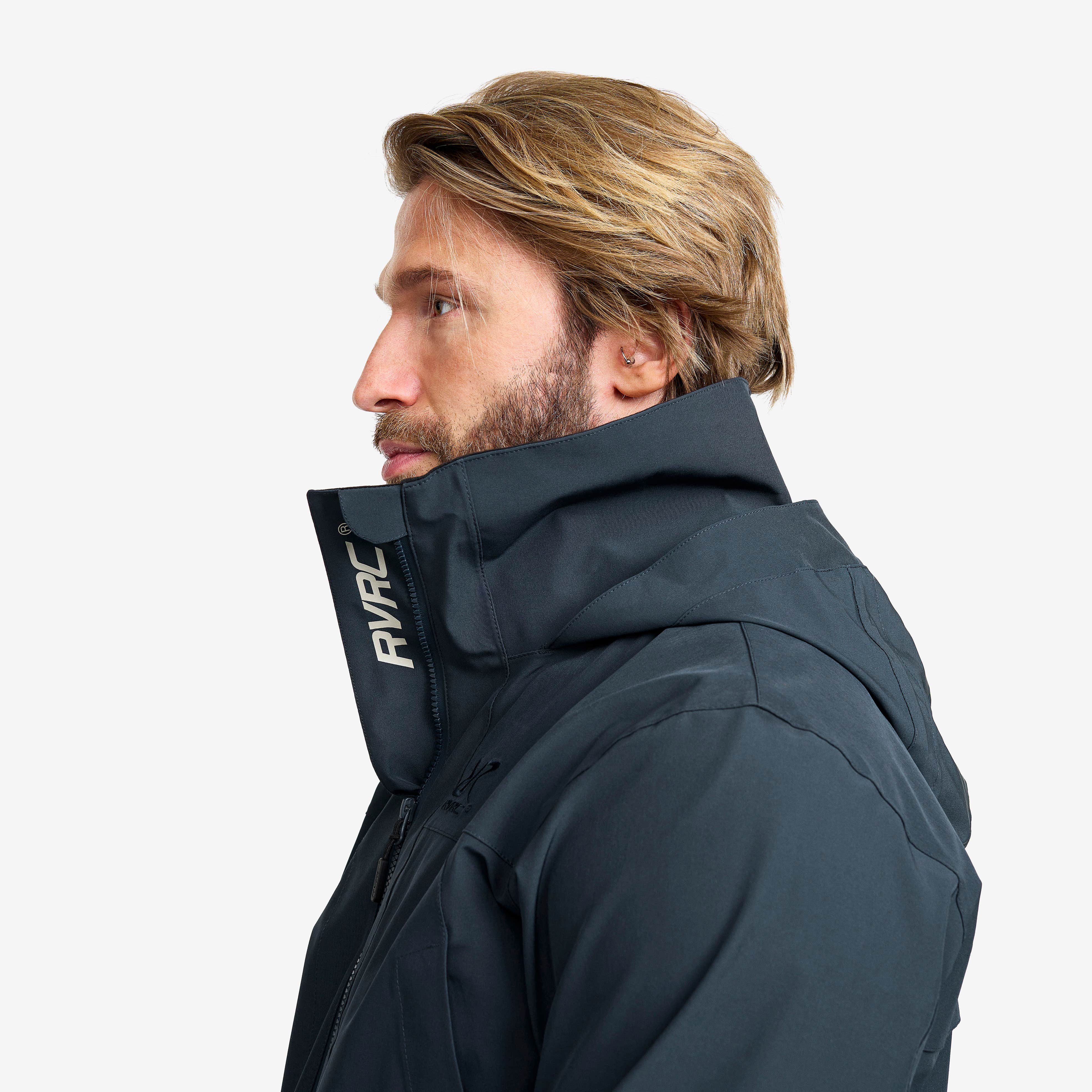 Nevis 2L Parka Herre Blueberry