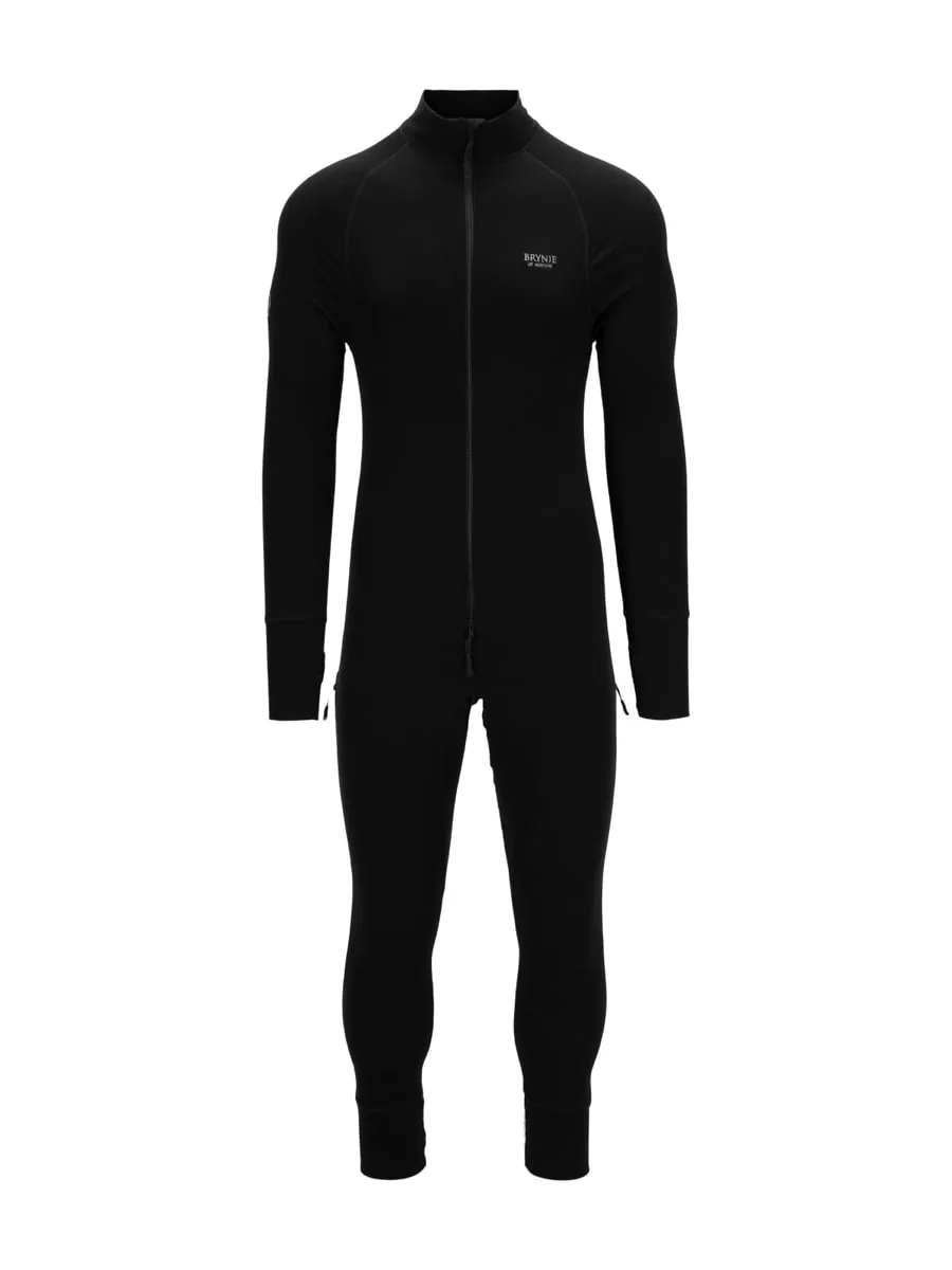 Brynje Unisex Arctic XC-Suit with Drop Seat Black