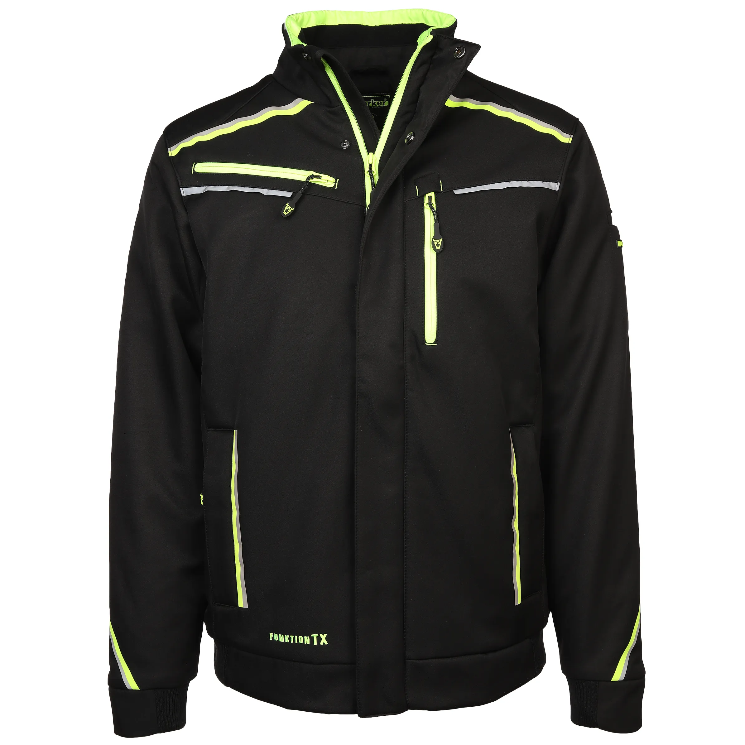 Herren Softshelljacke mit vielen Details