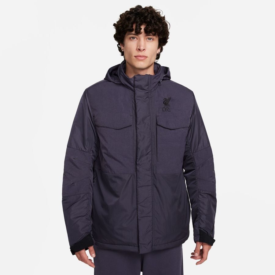Liverpool Veste NSW synthetic-fill M65 - Violet/Noir