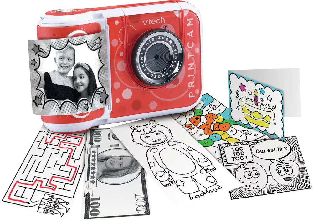 KIDIZOOM PRINT CAM ROUGE