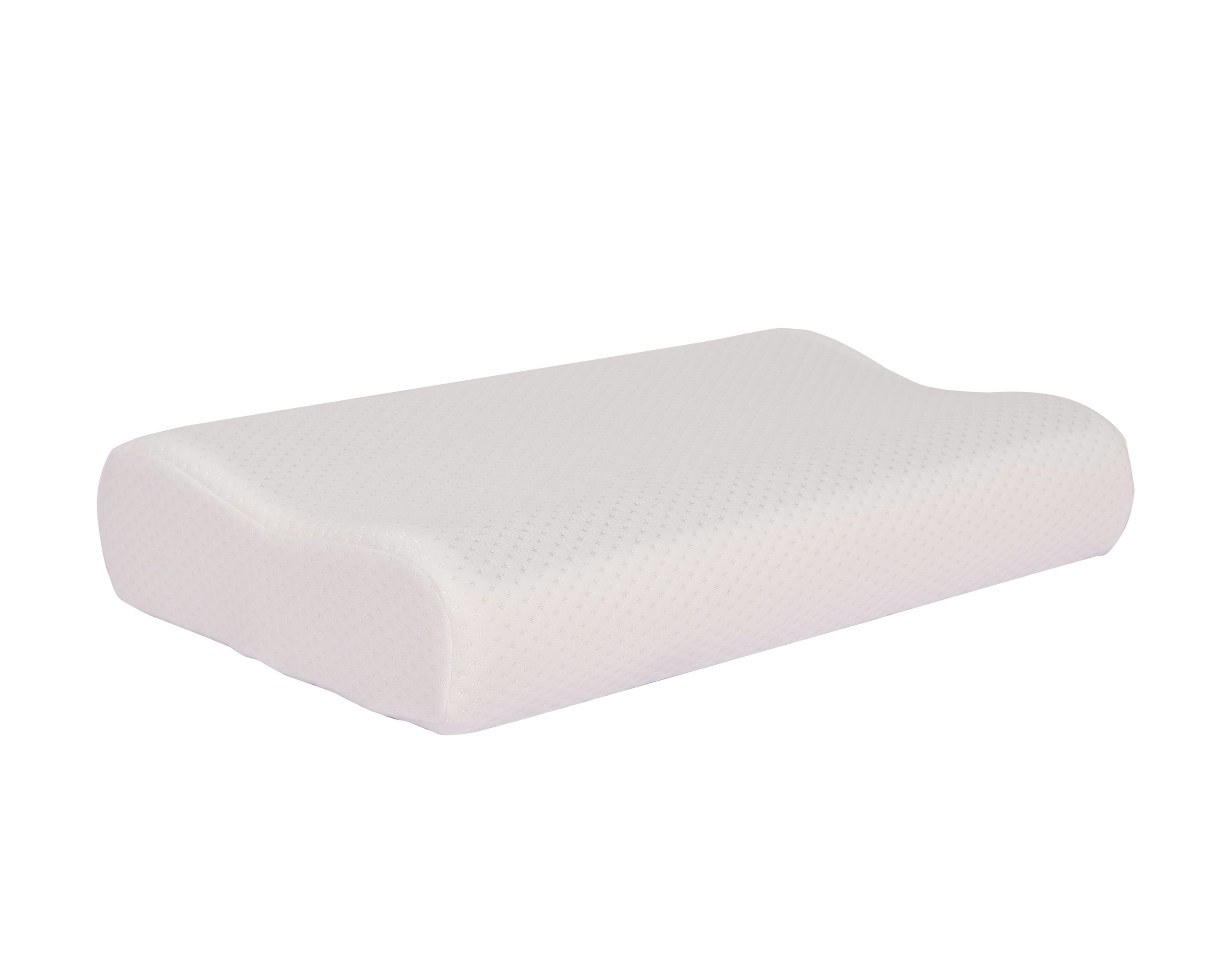 Orthopädisches Nackenkissen mit Gel weiss