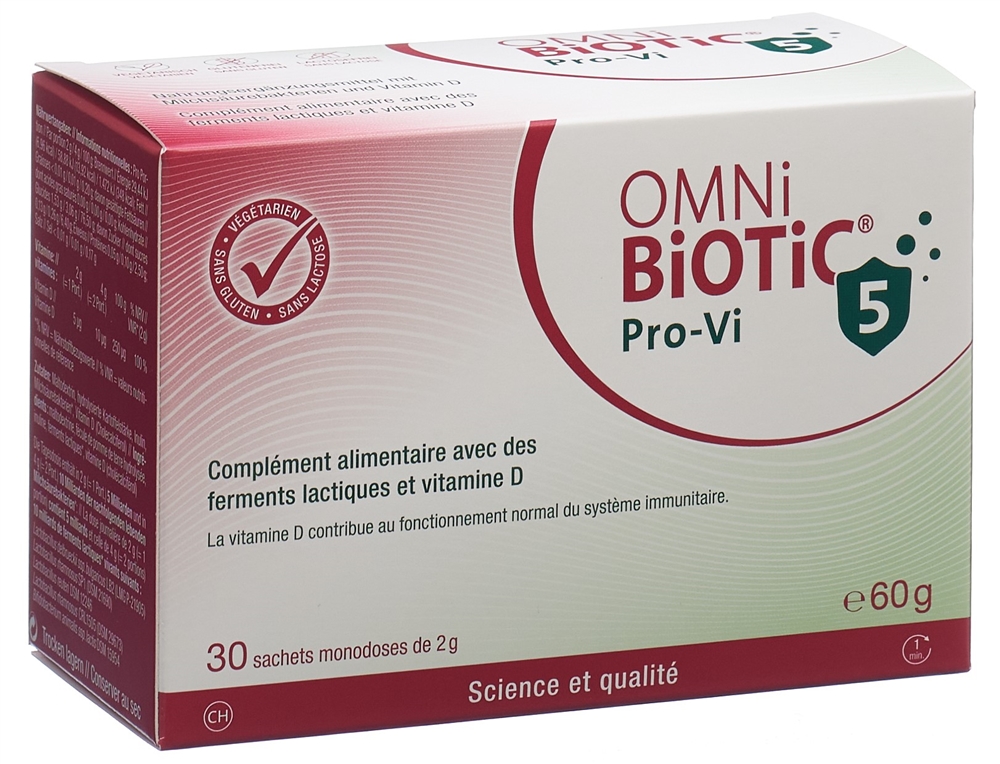 OMNI-BIOTIC Pro-Vi 5<br>30 × 2 g, Beutel, Pulver