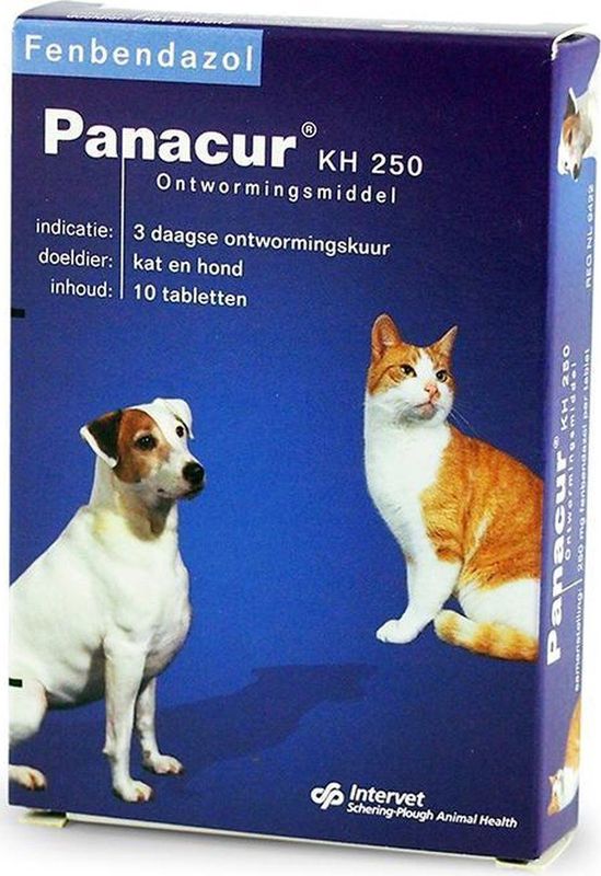 Panacur Ontworming - Hond En Kat - 10 Tabletten