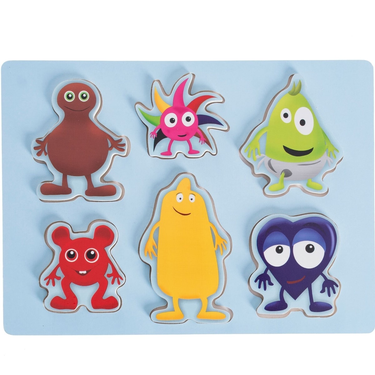 Babblarna Formpussel 6 Figurer