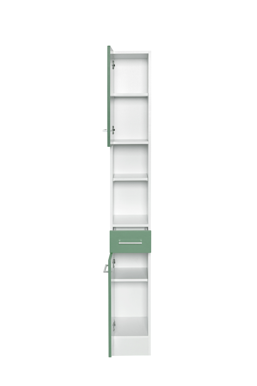 Seitenschrank RIGA - grün - 25 cm