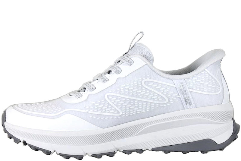 SKECHERS SWITCH BACK-MIST LIGHT GREY SLIP-INS