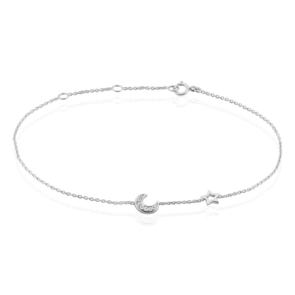 Bracelet Bidia Or Blanc Diamant