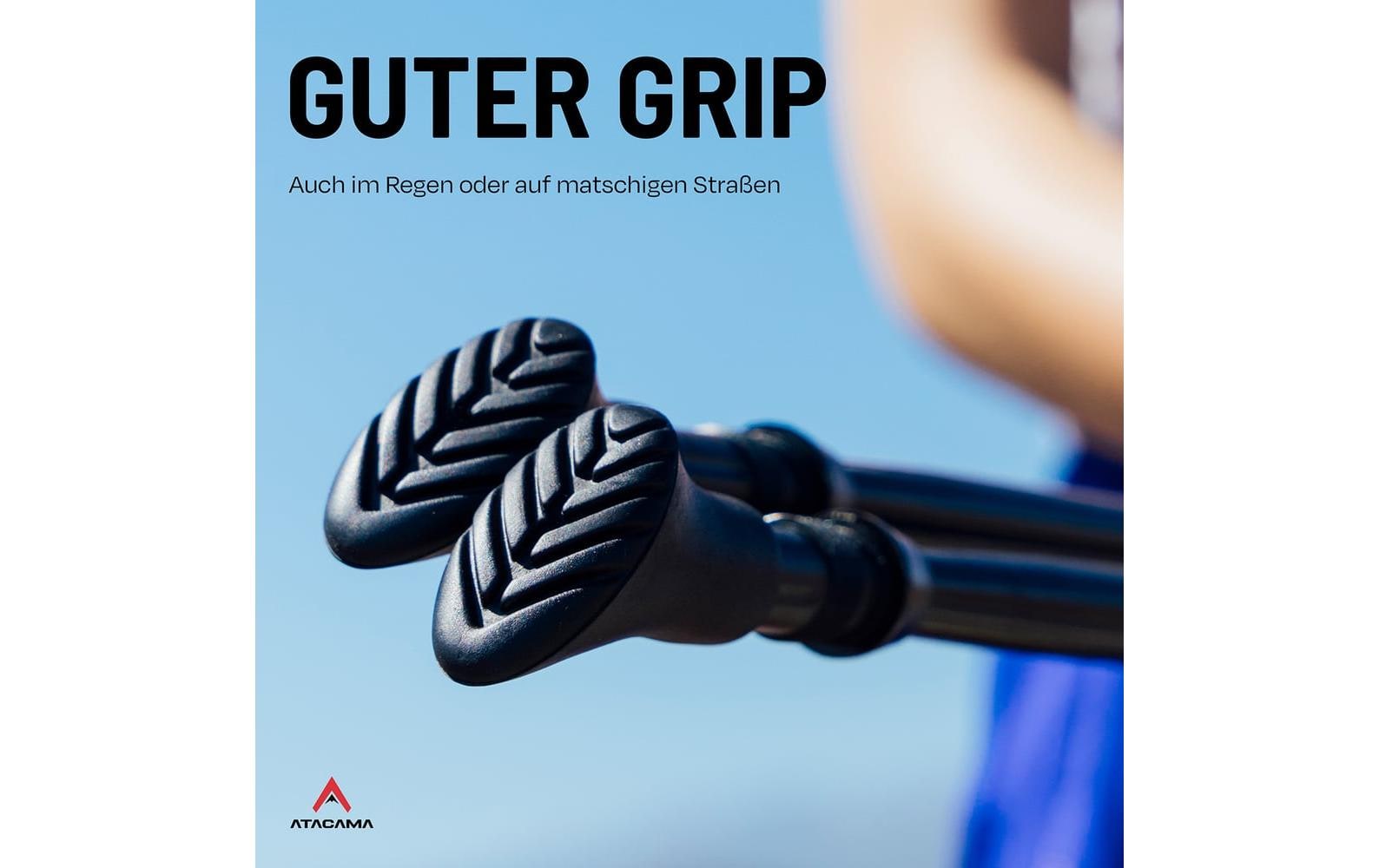 Nordic Walking Gummipuffer Wanderstockaufsatz 10er-SetWalkingstock-Gummifüsse im 10er-Set