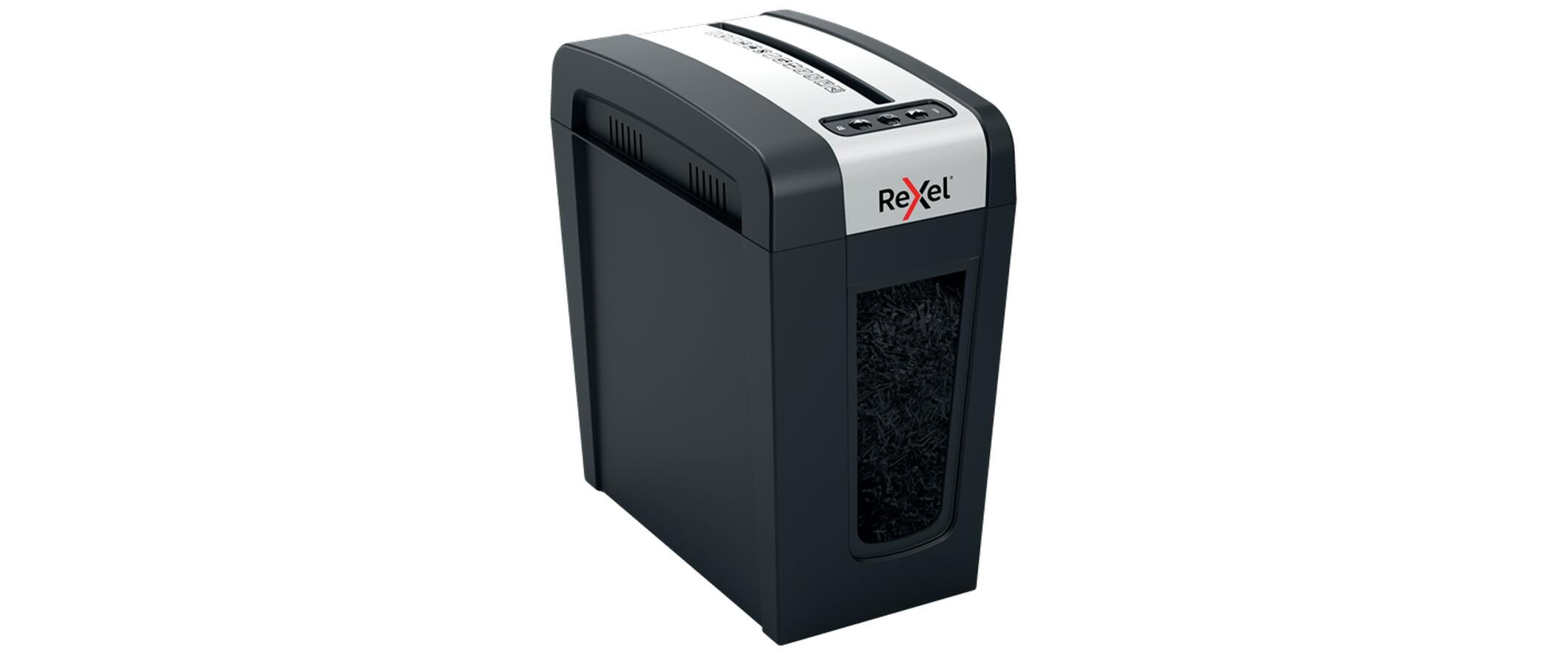 Aktenvernichter Rexel Secure MC4-SL Slimline P-5, 4 Seiten<br>Manueller Schredder für die sichere Vernichtung streng vertraulicher Unterlagen