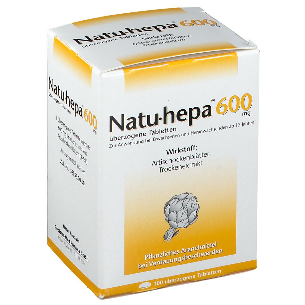 Natu-hepa® 600 mg