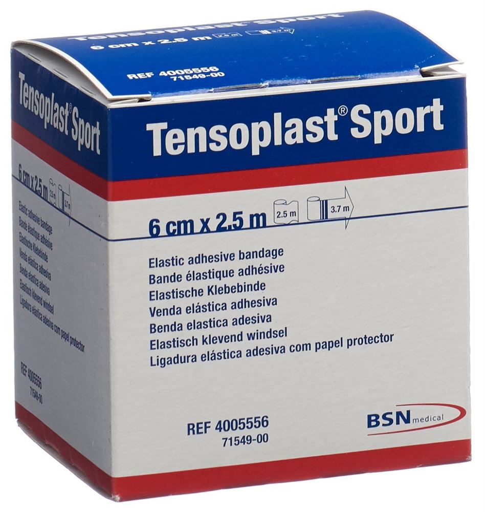 Tensoplast Elastisches Tape<br>1 Stück, 6cmx2.5m