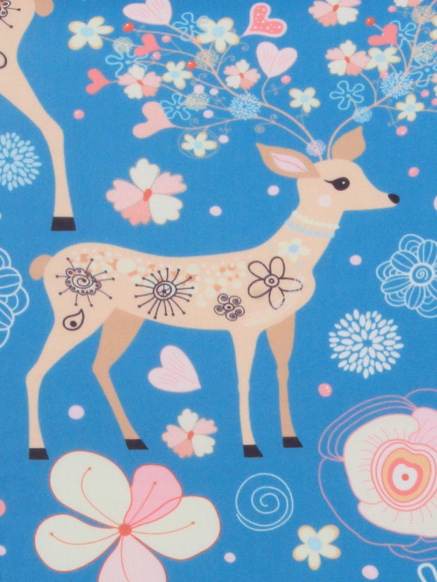 Housse de valise Periea Blue Animals S