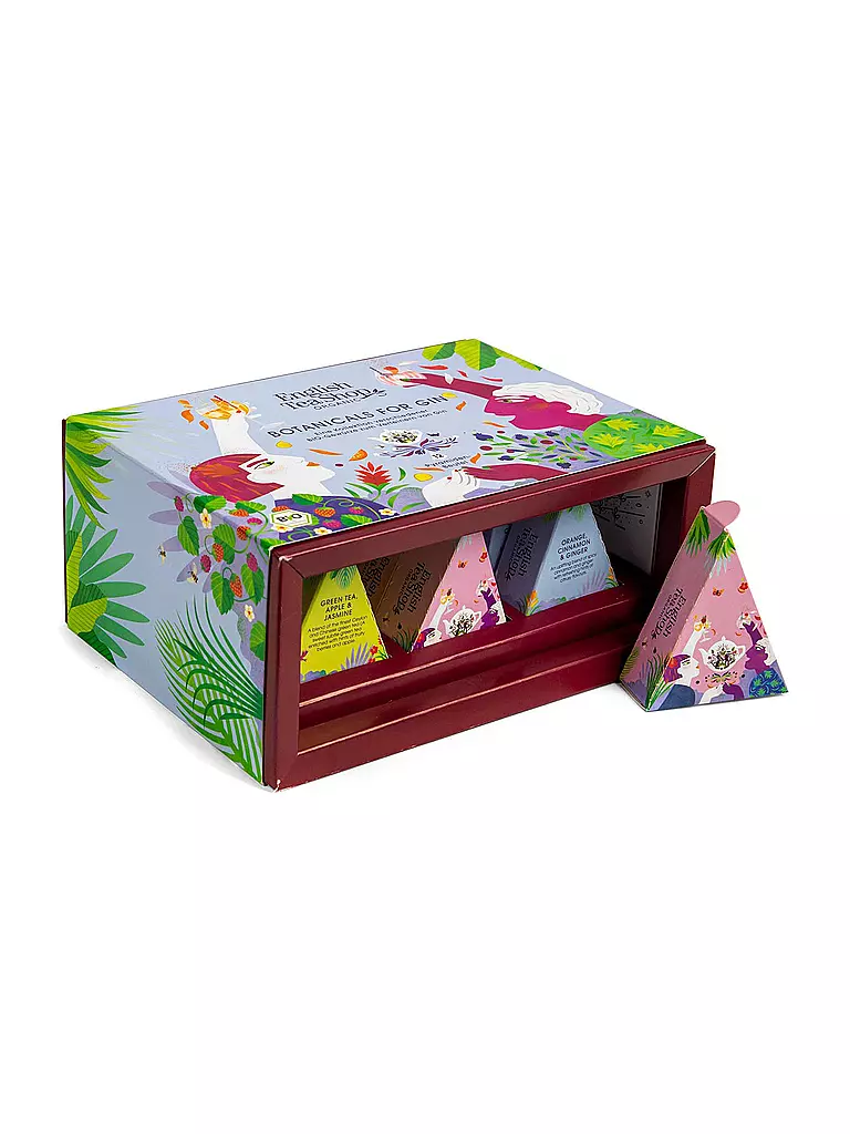 ENGLISH TEA SHOP Geschenkbox Botanicals for Gin 12 Beutel hellblau