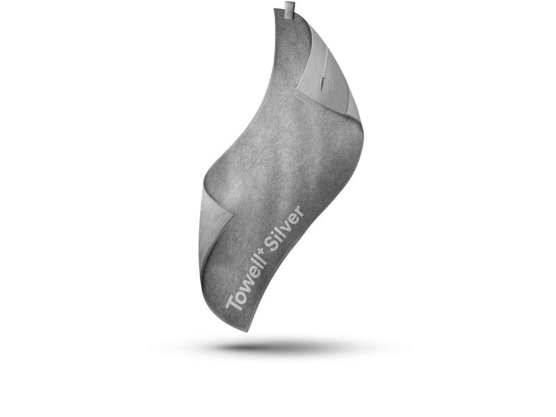 Stryve Handtuch Towell  Silver Antibakterielles Sporthandtuch