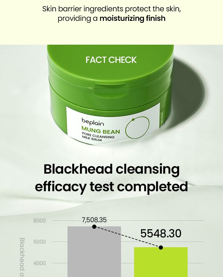 beplain - Mung Bean Pore Cleansing Milk Balm