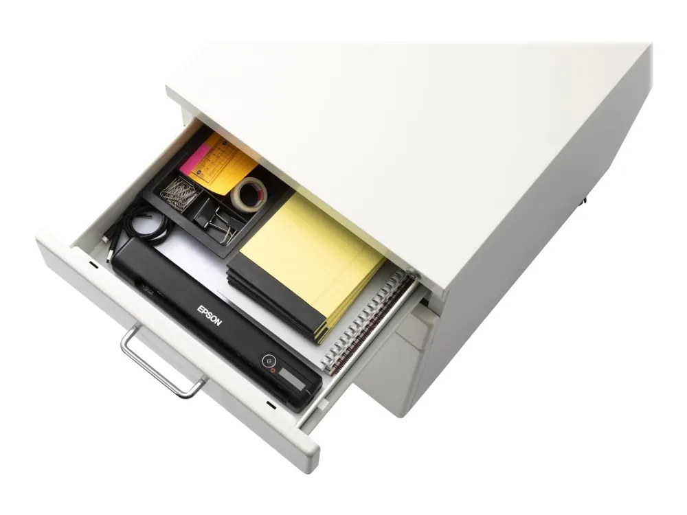 Epson WorkForce ES-60W - Scanner med papirfødning - Contact Image Sensor (CIS) - A4 - 600 dpi x 600 dpi - op til 300 scanninger pr. dag - USB 2.0, Wi-Fi(n)