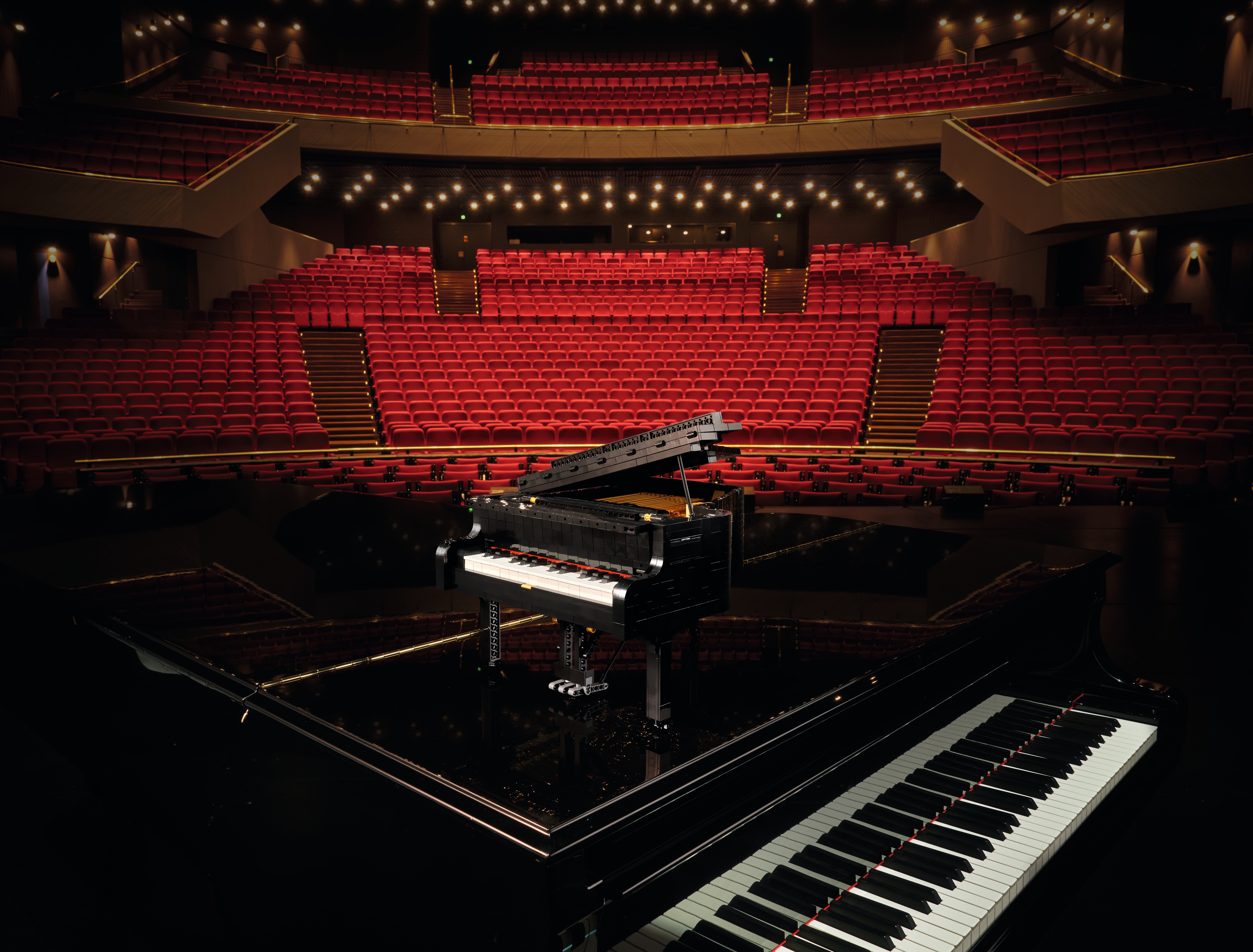 O piano de cauda 21323