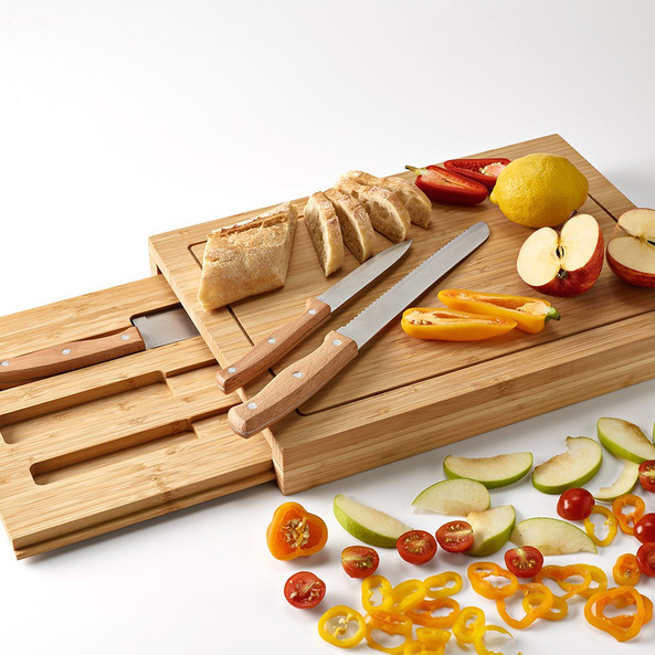 Aodaci ABD001 - Planche en bambou Brancusi 4 pièces