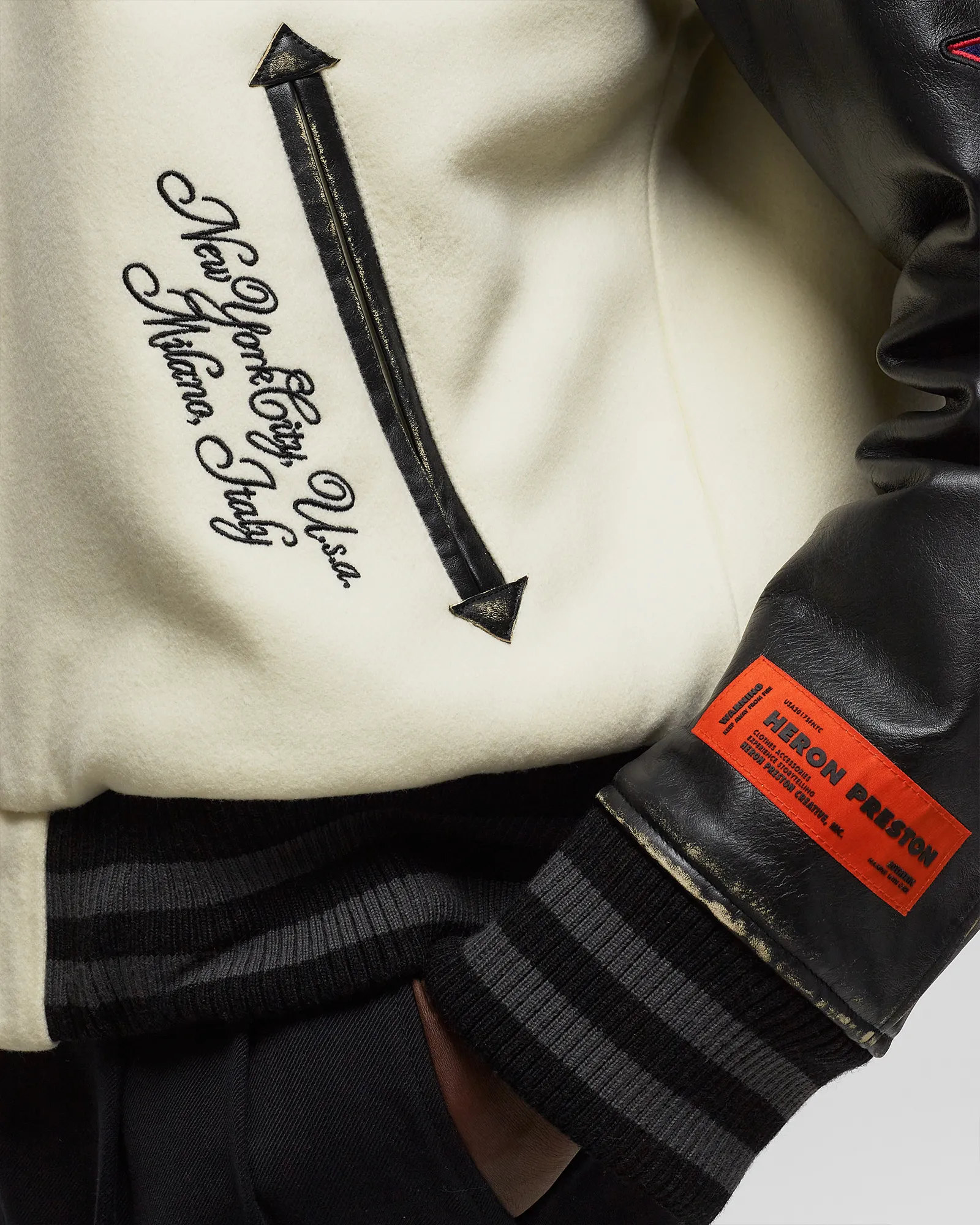 Heron Preston HP PATCHES VARSITY
