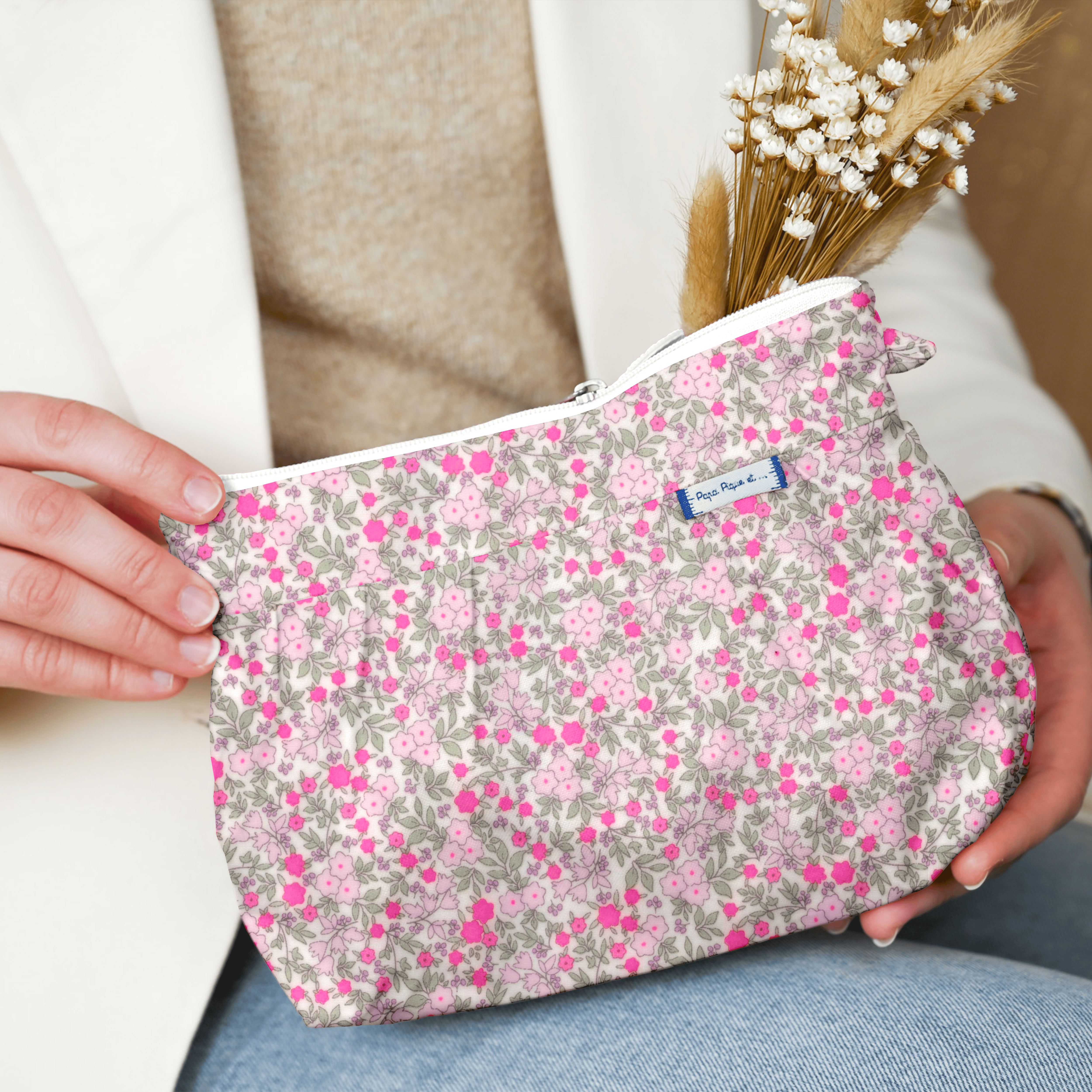 Pochette Plissée Serenade Fluo