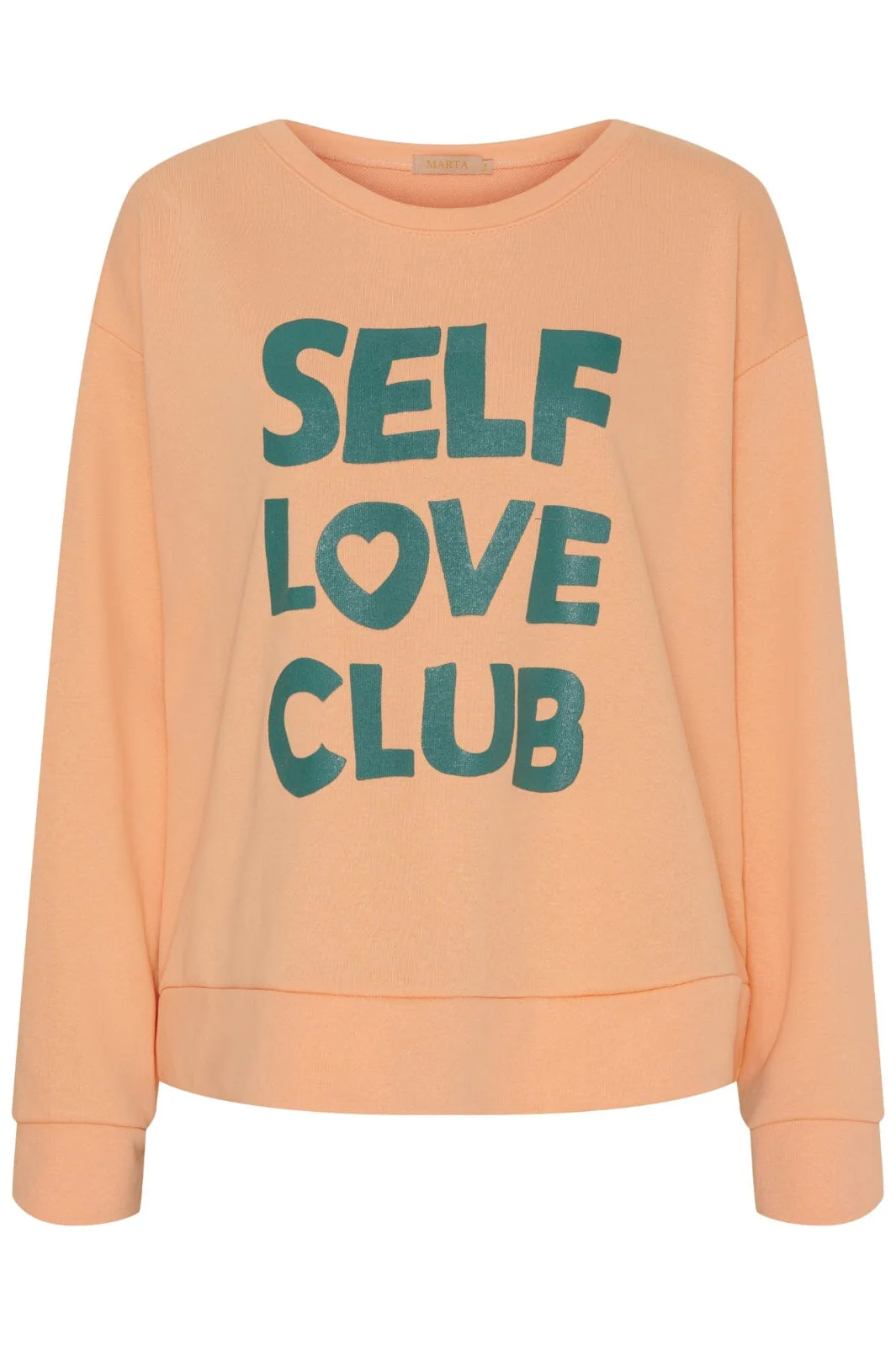 Marta Du Chateau Mdcluciana Sweat salmone