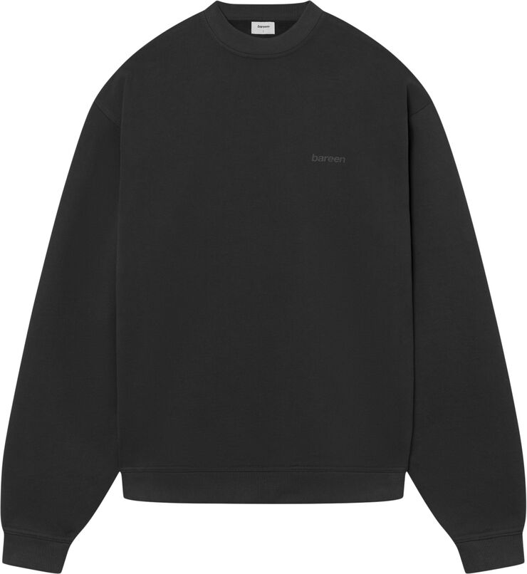 Bareen BRAX - OVERSIZED CREWNECK Pirate black