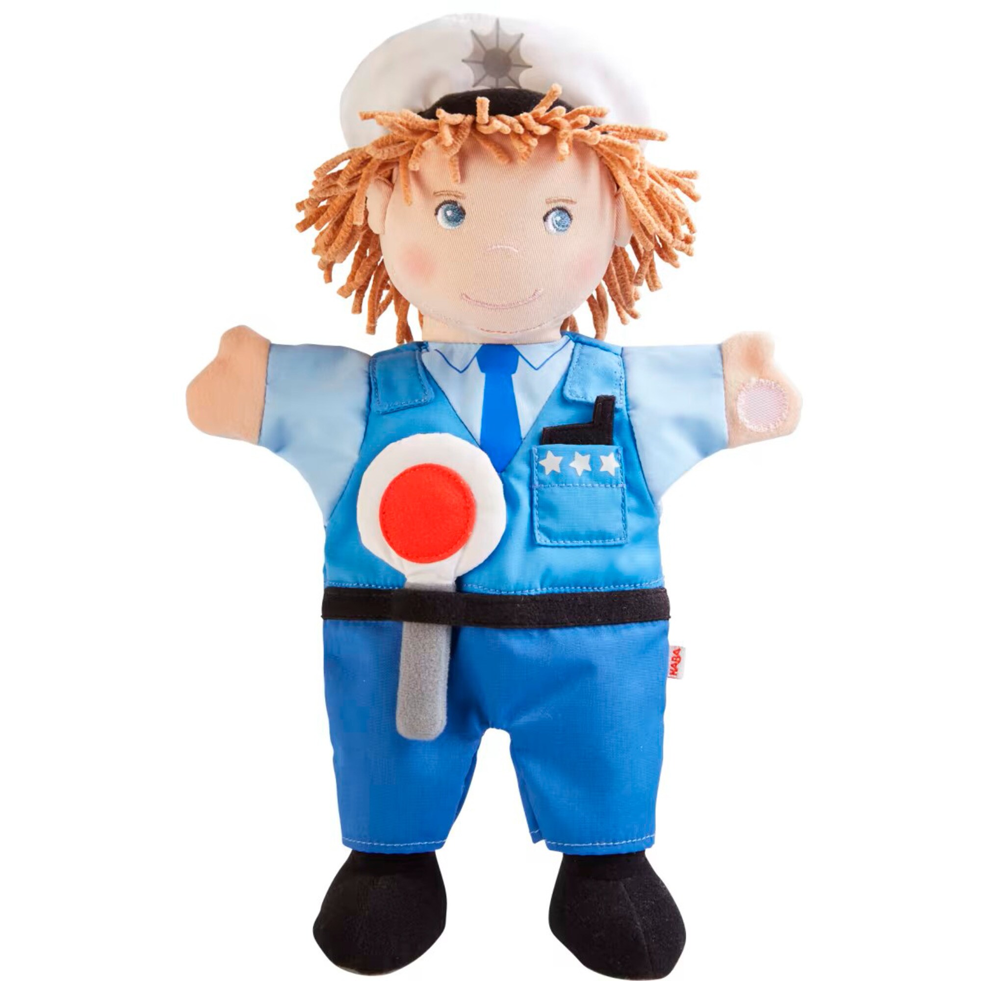 HABA Spielfigur Handpuppe Polizei