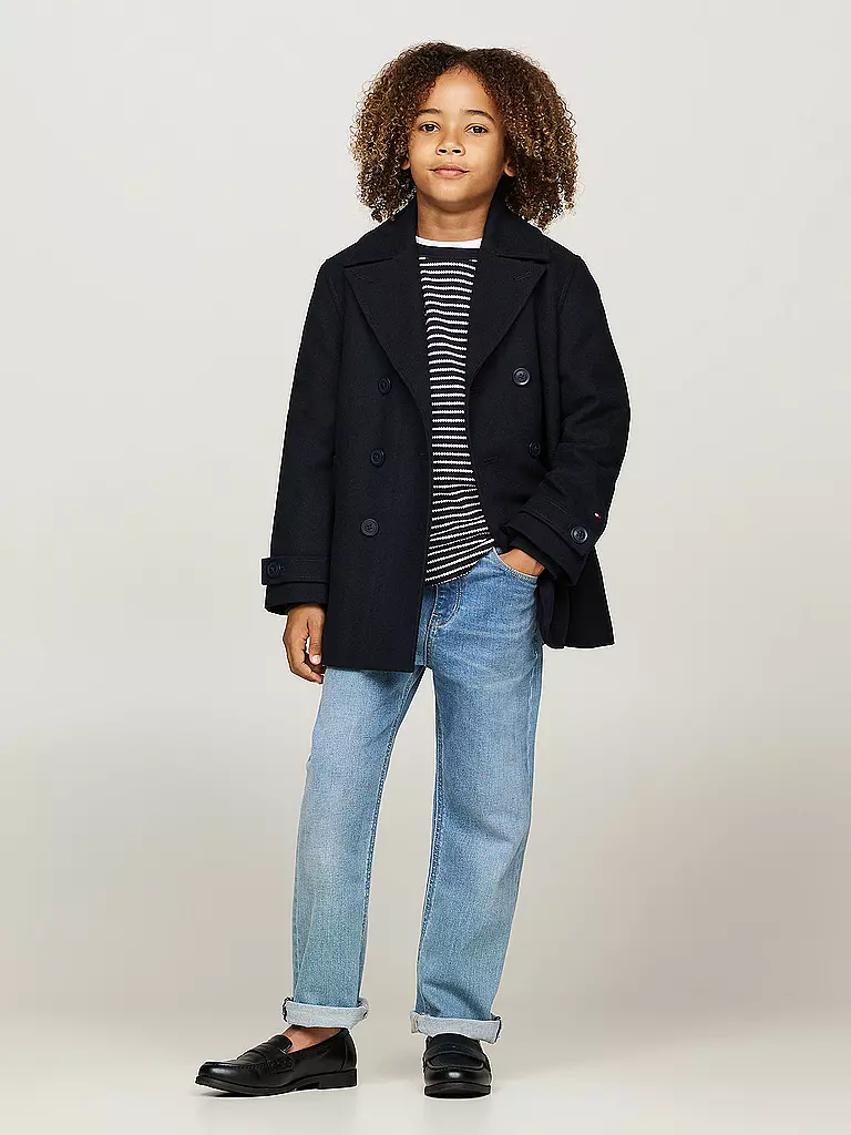 TOMMY HILFIGER Jungen Jacke dunkelblau