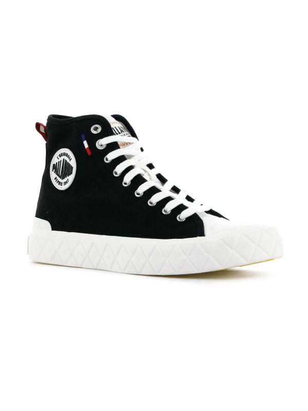 PALLA ACE CANVAS MID Black - Palladium