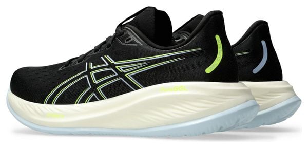Chaussures Running Asics Gel-Cumulus 26 Noir/Jaune Homme
